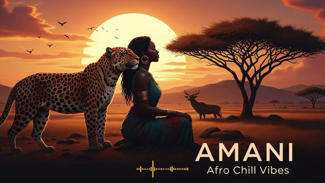 Afro Chill Background Music 🎶 AMANI | Deep Focus, Relax & Soothing Female Vocals