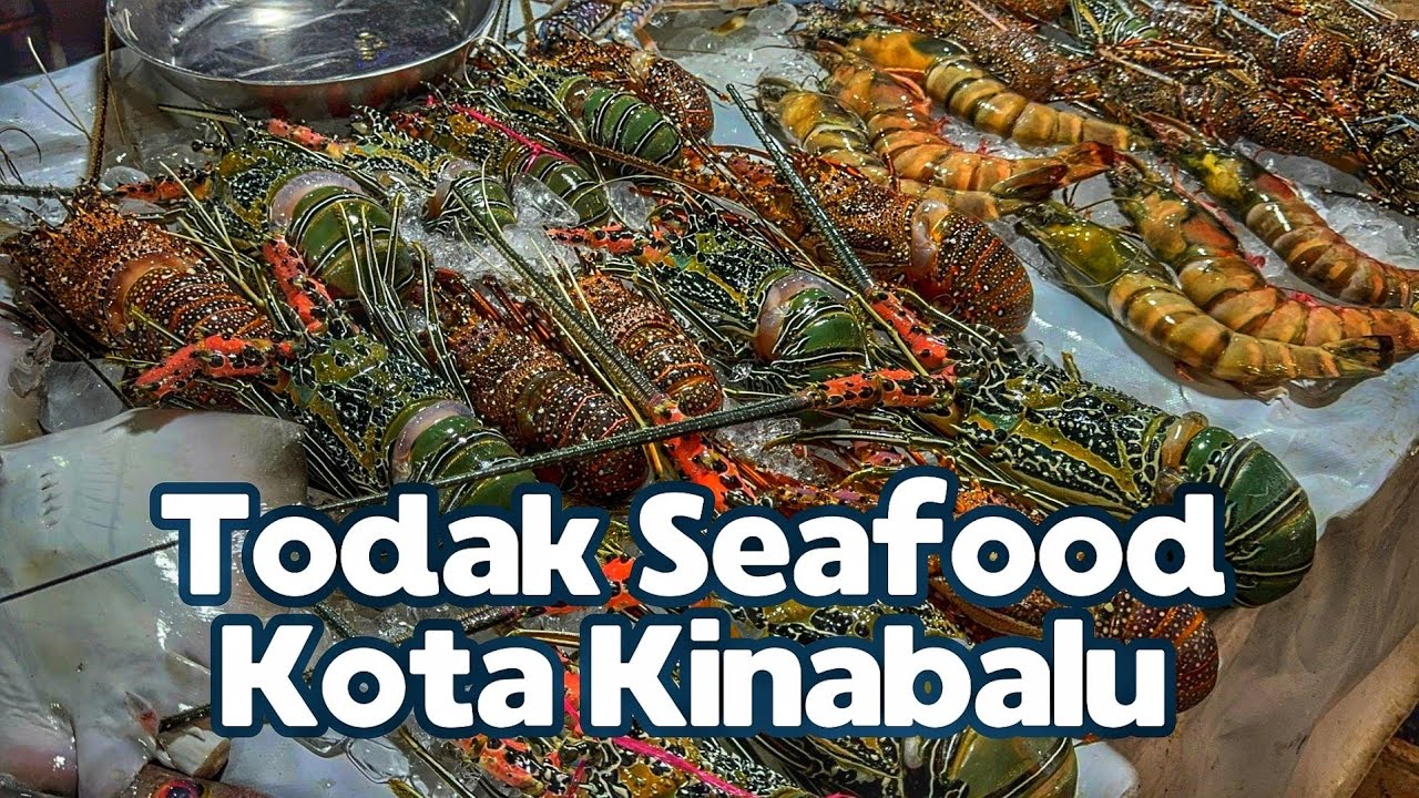 Todak Seafood Kota Kinabalu | #foodstreet #seafood #nightmarket