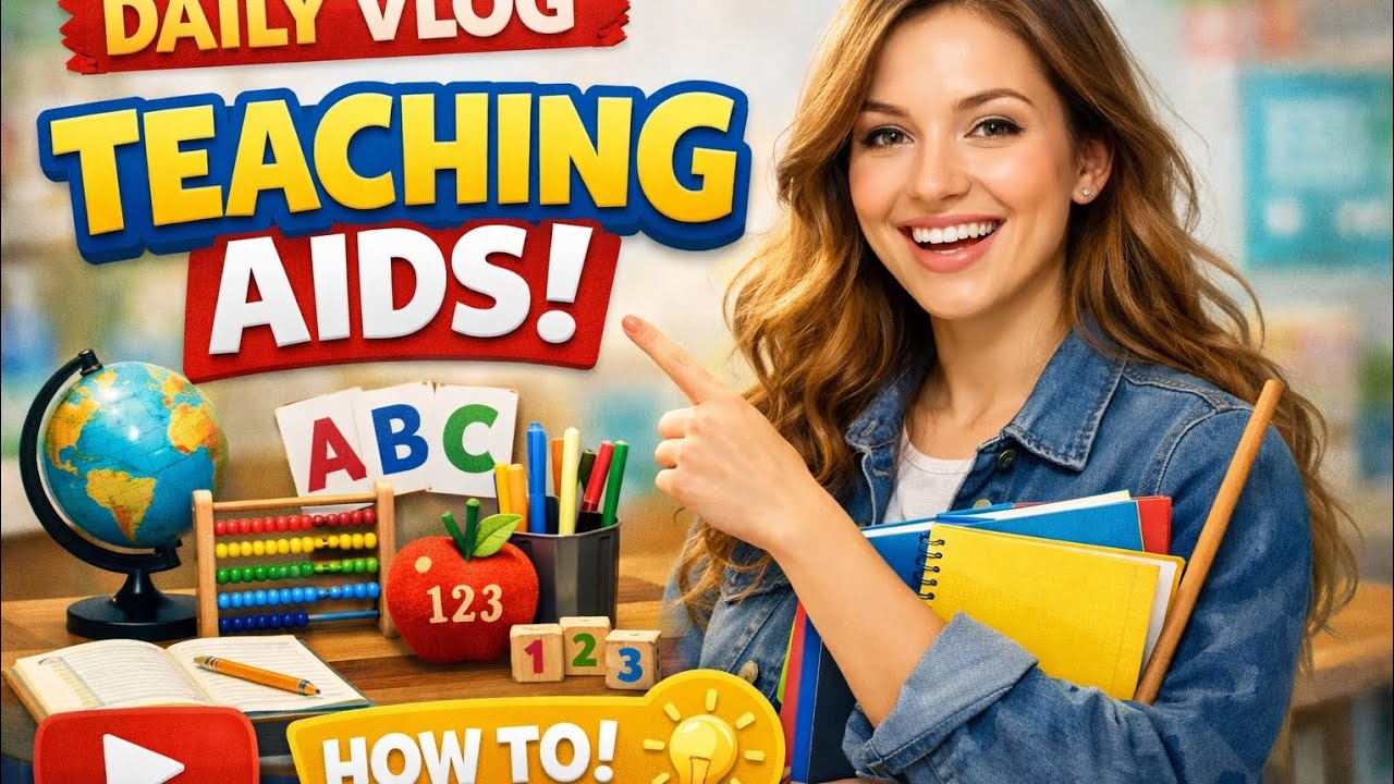 Daily Vlog | Teaching Aids forClassroom |Teacher Life