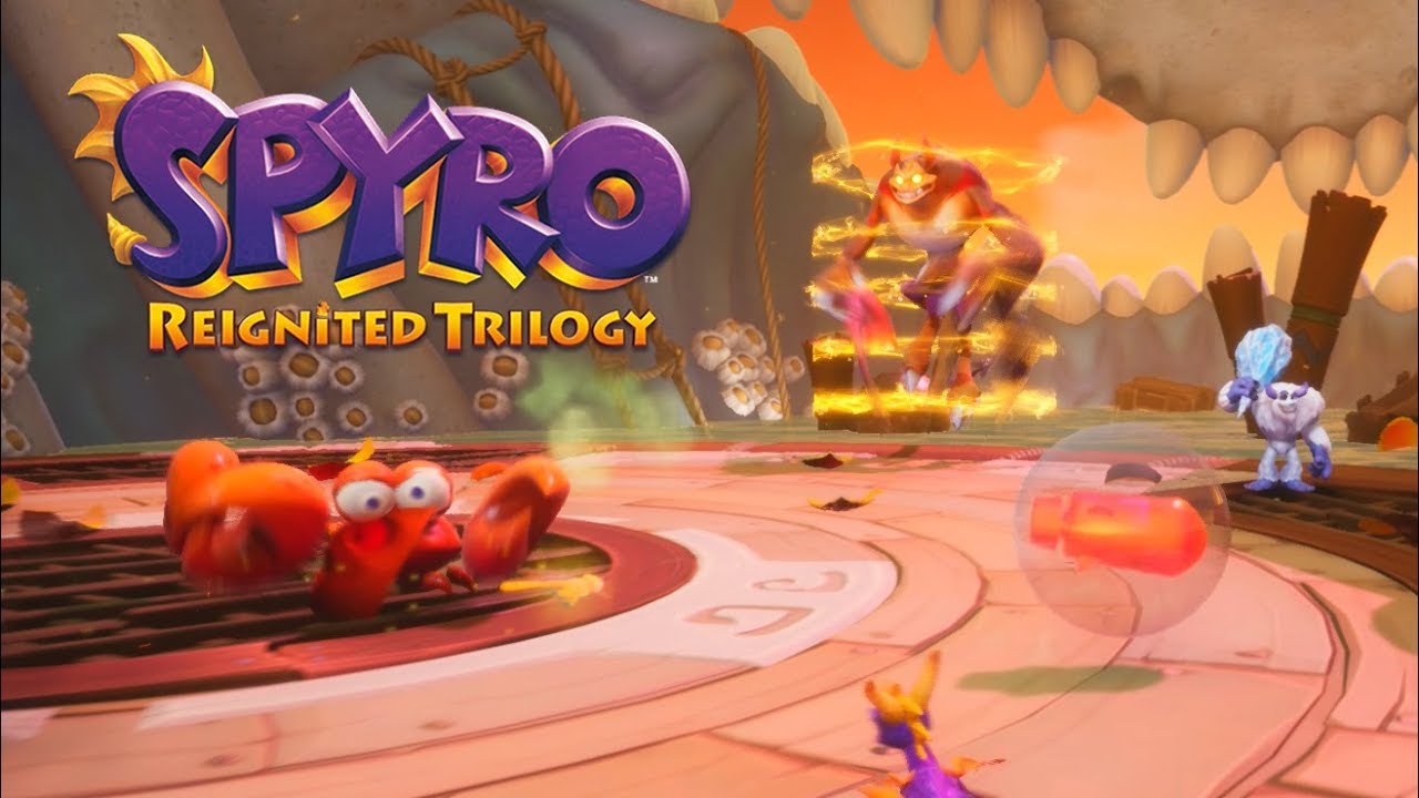 Spyro Reignited Trilogy - Spyro: Year of the Dragon 117% Walkthrough Part 27 - Scorch's Pit