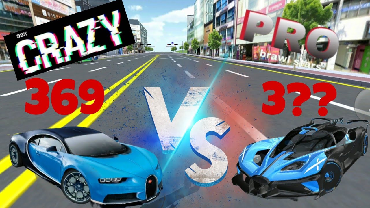 Bugatti Chiron vs Bugatti Bolide Who is the Winner | New Car | 3d driving class