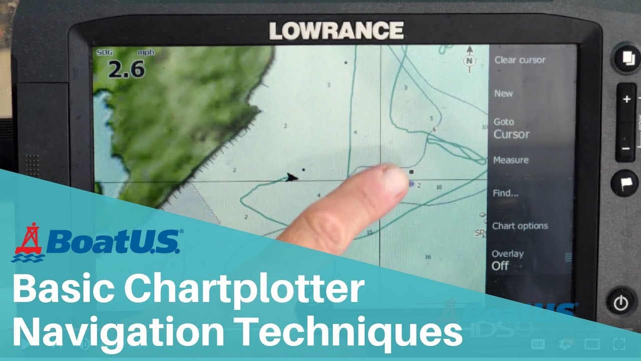 Basic Boat Navigation Skills: How Do You Use a Chartplotter? | BoatUS