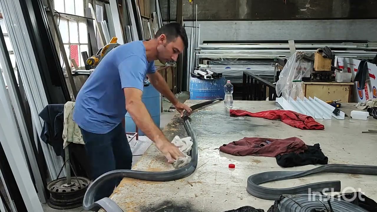 Comportas de aluminio montagem passo a passo
