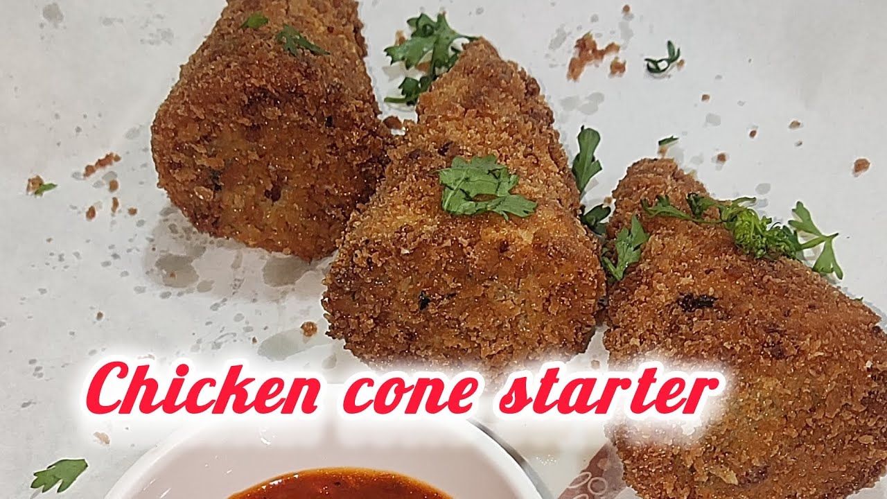 ITNA TASTY😋SAB PUCHENGE RECIPE!Ramzan Special Chicken Cone Starter🌙✨Ek Baar Banaoge BaarBaar Khaoge😋