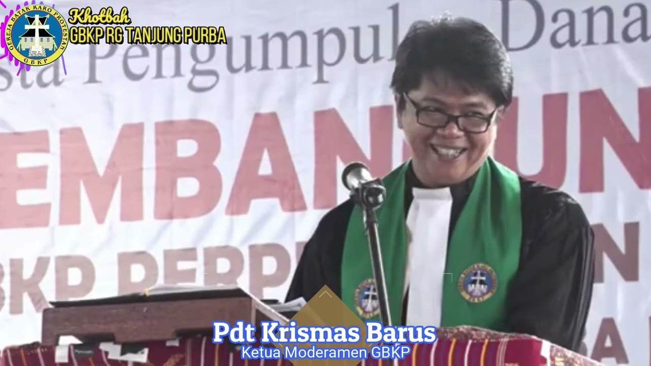 Kegeluhen Si Ipelimbarui - Kolose 3:10-11 - Pdt Krismas Imanta Barus 1