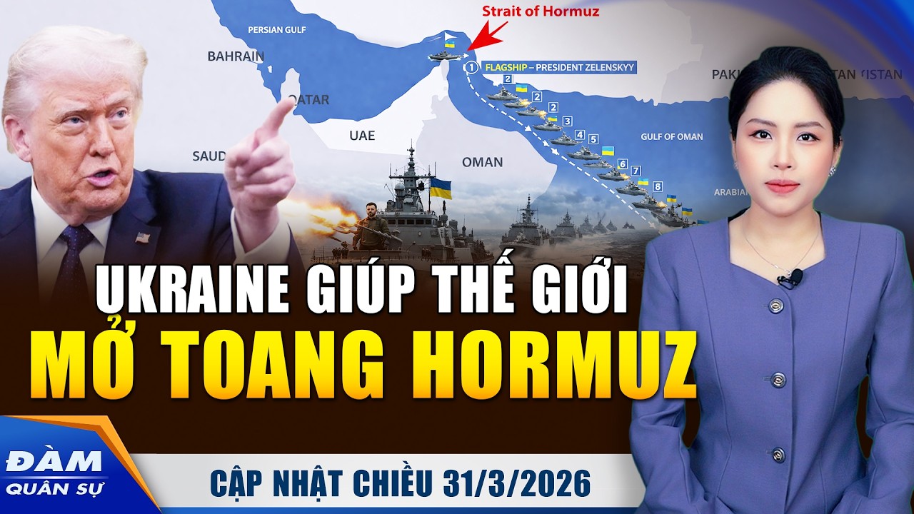 Ukraine Gi&uacute;p Thế Giới Mở Toang Eo Biển Hormuz? Tư Lệnh Vệ Binh C&aacute;ch Mạng Iran Bị Interpol Truy N&atilde;