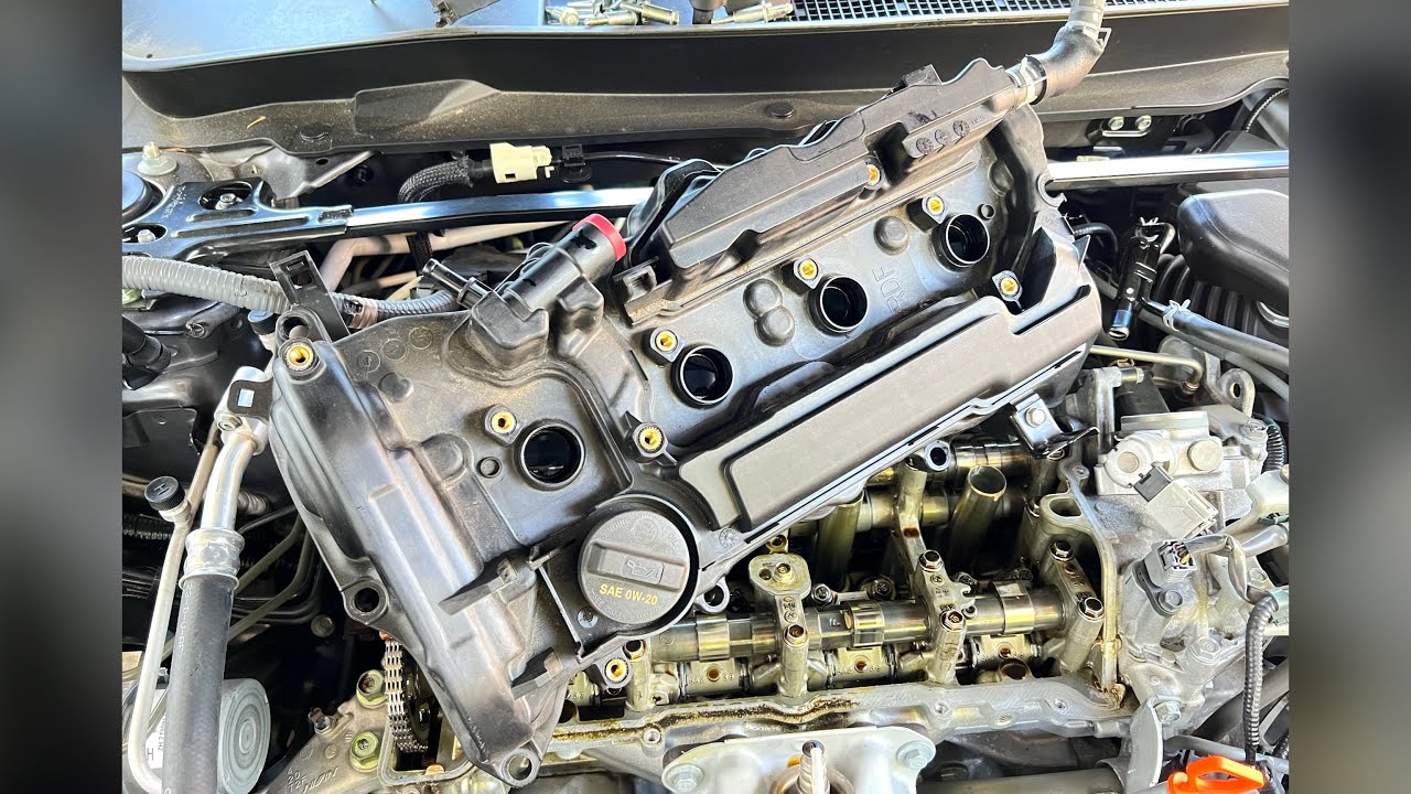 Acura ILX & TLX Valve Cover Gasket Replacement - Engine Oil Leaked - Simple Job