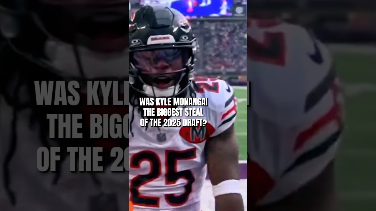 Was Chicago Bears Rookie Kyle Monangai the biggest steal of the 2025 NFL Draft 🤔