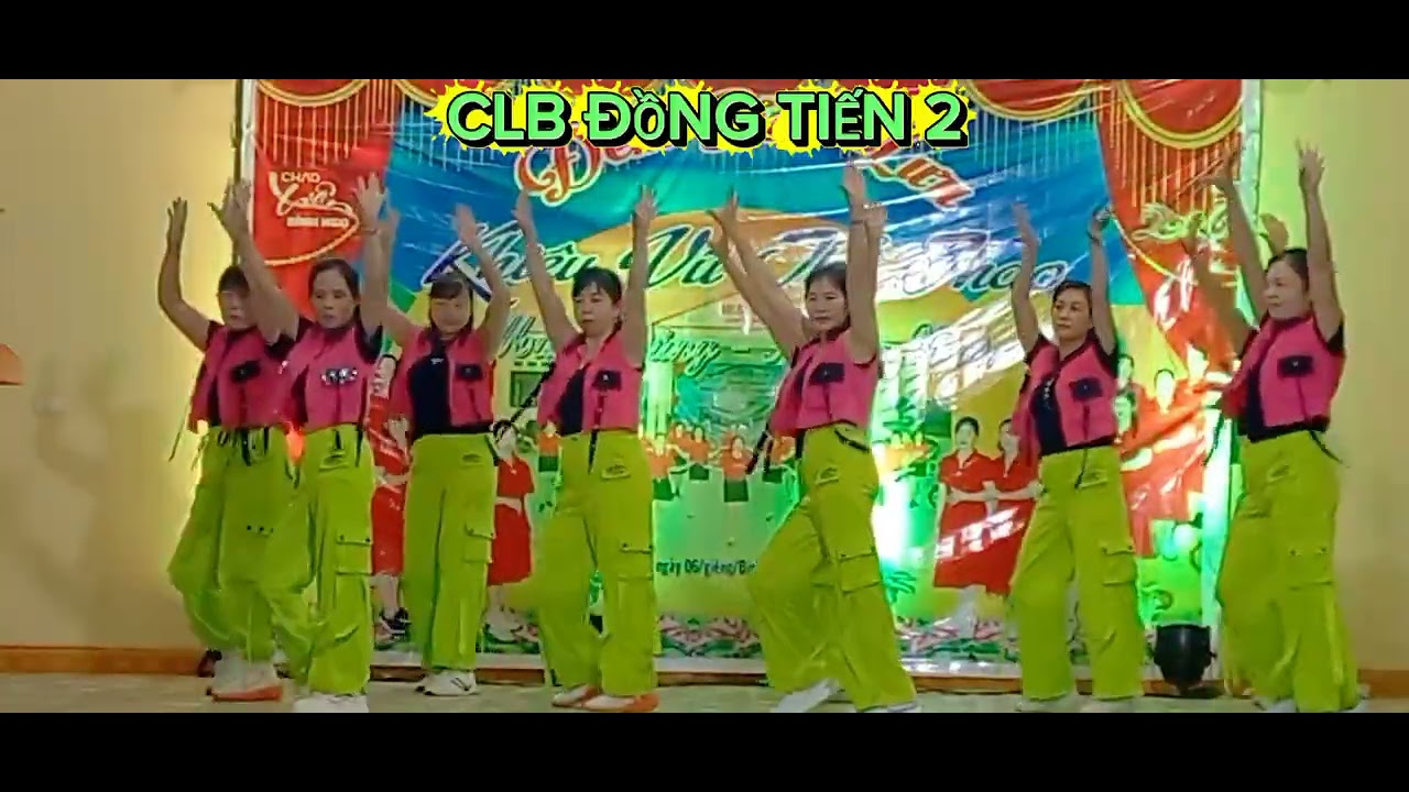 TÁI SINH - ZUMBA REMIX –CLB ĐỒNG TIẾN 2 - Tại đêm gl văn nghệ Ninh Giang tổ chức 