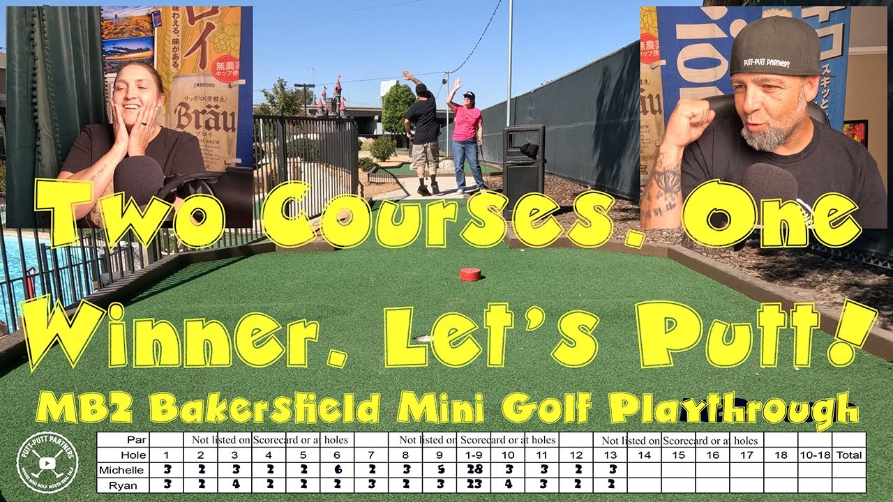 MB2 Bakersfield Mini Golf Challenge | Fast Playthrough + Winner’s Reward!