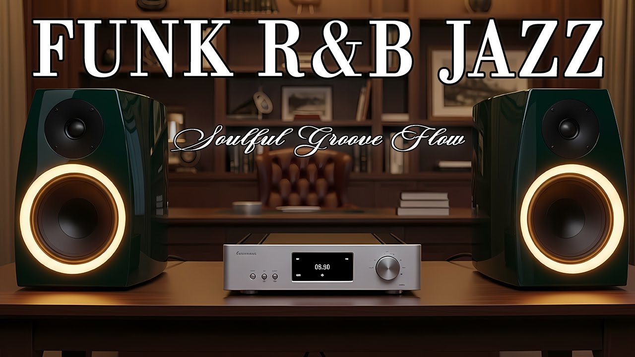 Smooth Chill Grooves 🎧 Jazz Funk R&B for Work, Study & Relaxed Minds