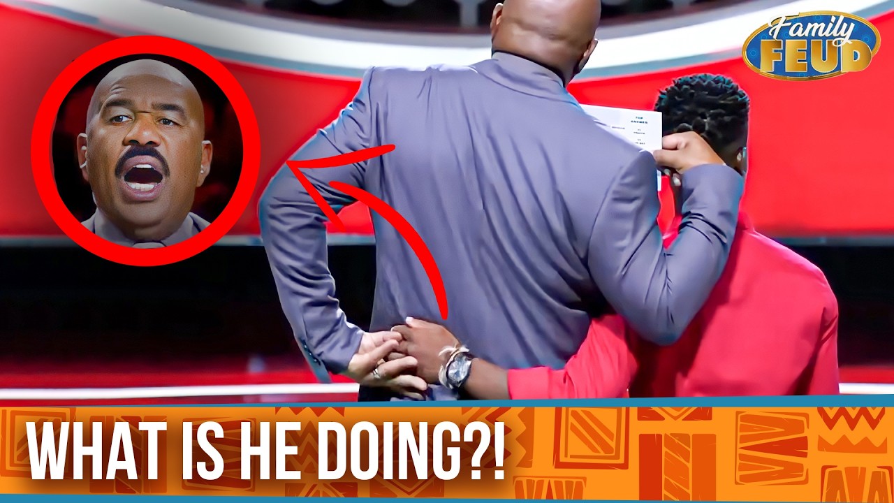 A Simple Hug Going Completely, Horribly WRONG | Fast Money | Family Feud Classics