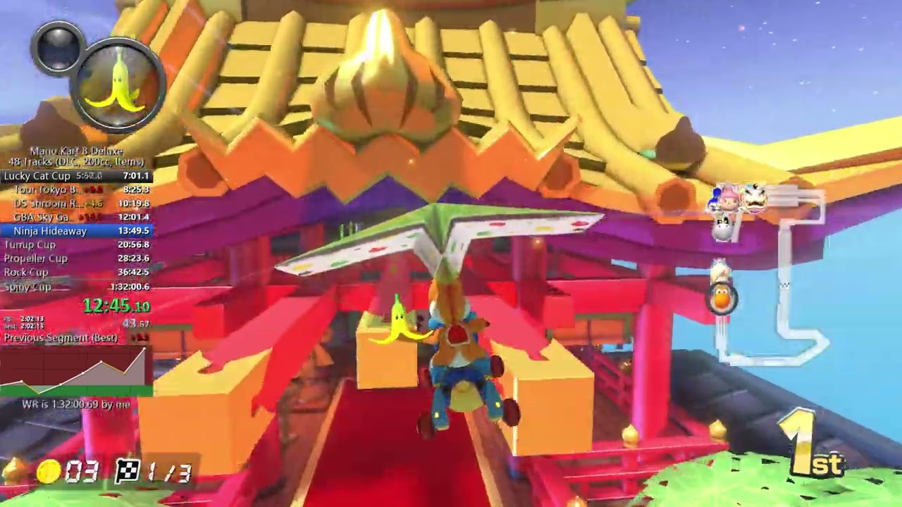 [WR] 96 Tracks Speedrun in 3:02:38 (200cc, Items)