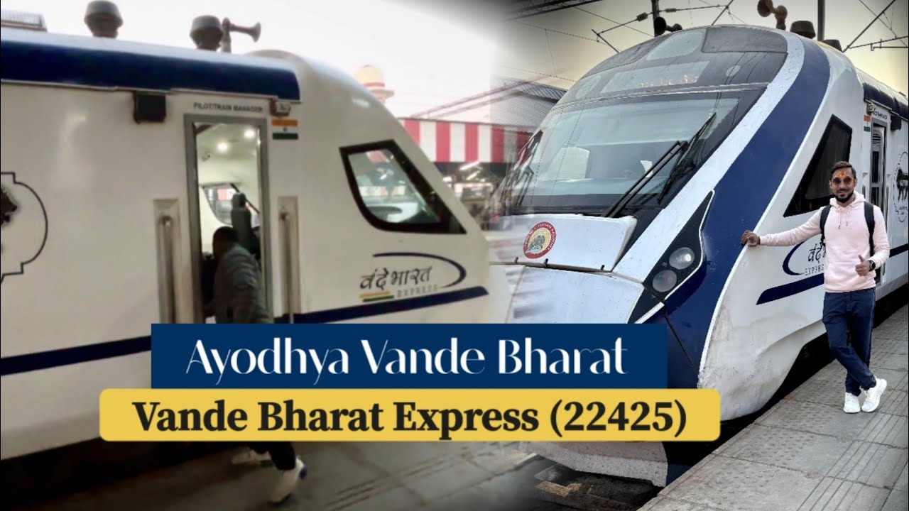 Ayodhya Vande Bharat Express (22425) Train Journey | Ayodhya To Delhi | Who Often Make Vlogs