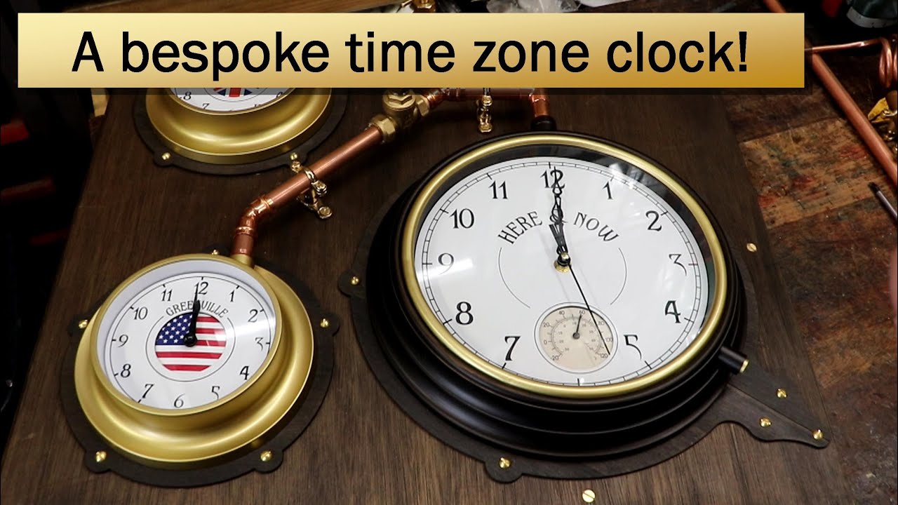 How exciting - making a one off steampunk clock machine