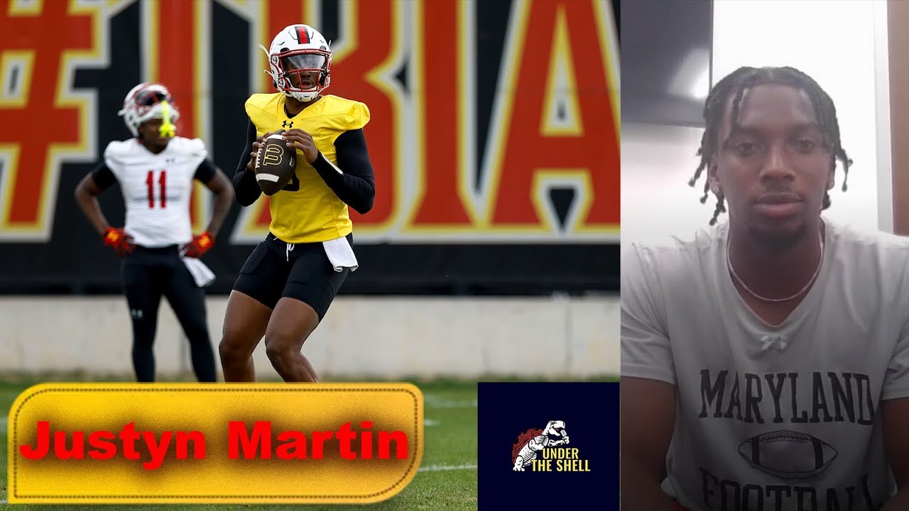 JUSTYN MARTIN on Adjusting to Life in Maryland’s QB Room