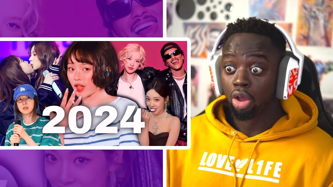 MUSALOVEL1FE Reacts to Kpop ICONIC moments of 2024