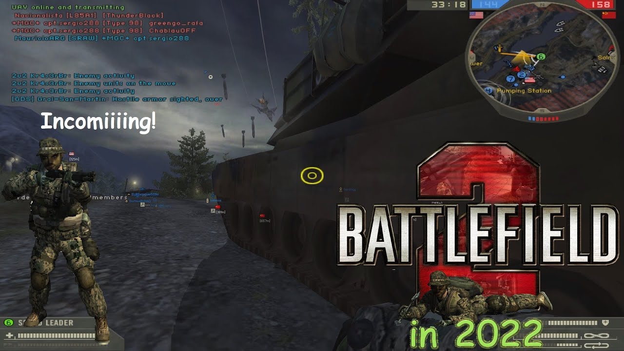 Battlefield 2 in 2022 (138-=CBF2= server)