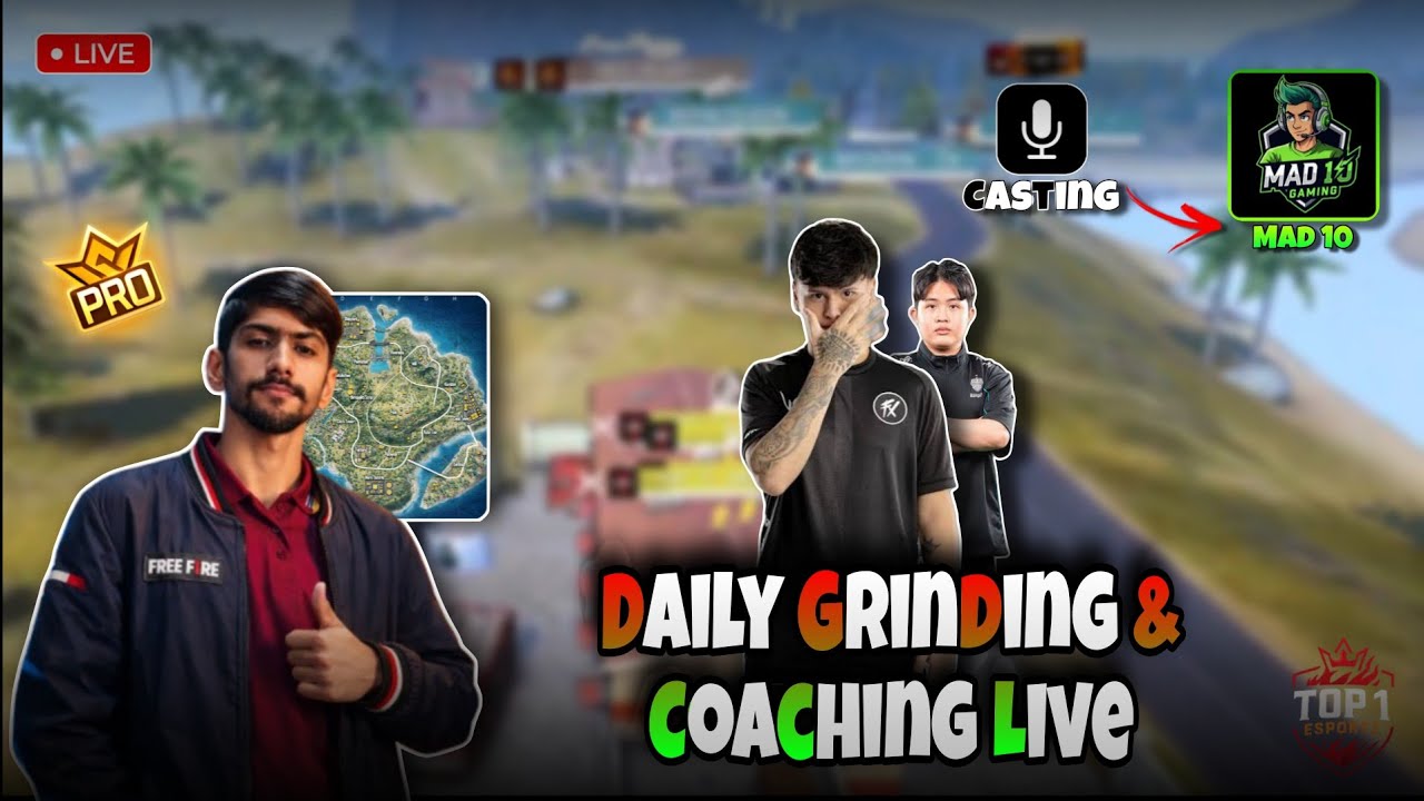 TOP 1 SHEZZY DAILY GRINDING & COACHING | FREE FIRE PAKISTAN @FreeFireEsportsPakistan