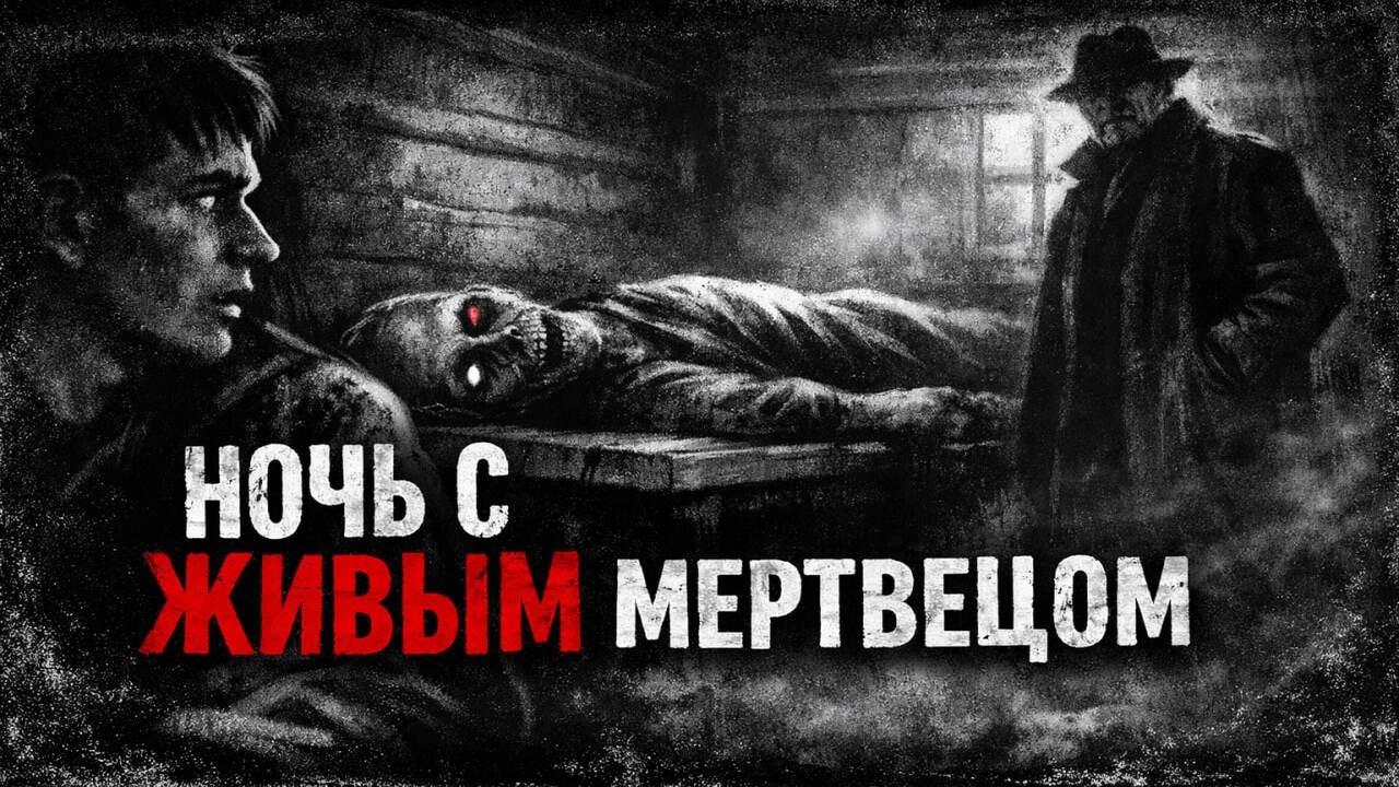 НОЧЬ С МЕРТВЕЦОМ.Страшные истории.Страшилки на ночь.