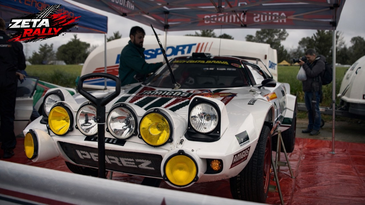 RALLY Costa Brava 2026 DIA 1 | Parque de Asistencia + Tramo Nocturno🔥 [Zeta Rally]