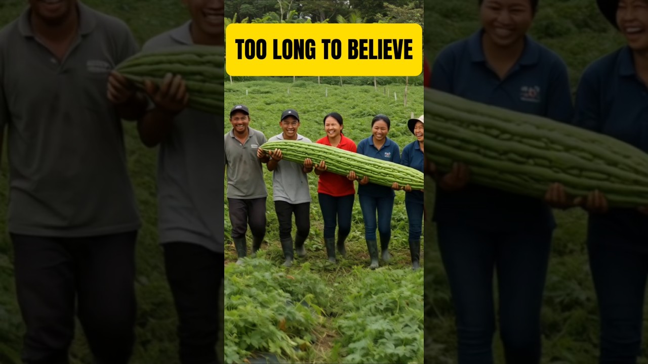 Rare Hybrid Bitter Melon &ndash; Incredibly Long