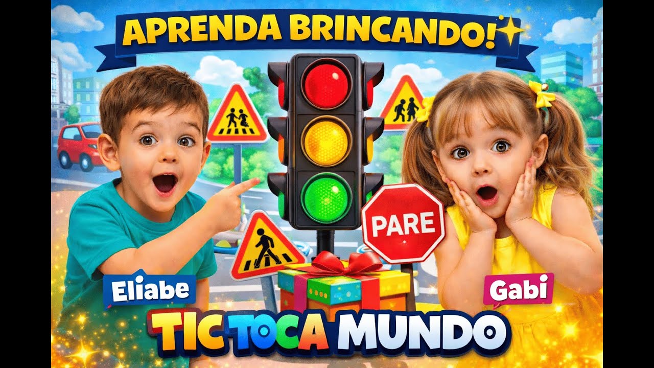 Aprendendo com a Cidade do Tic Toca Mundo 🚦