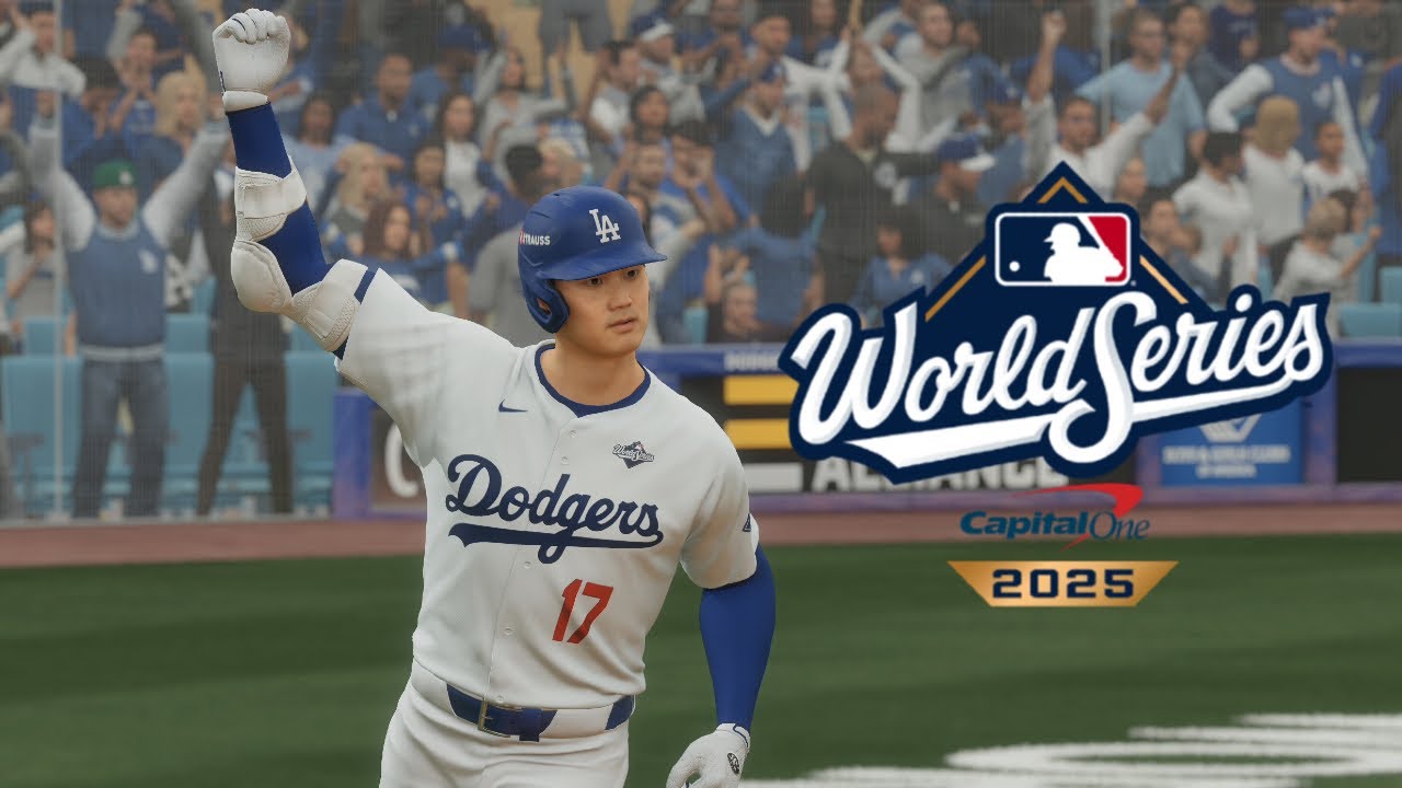 Dodgers vs Blue Jays - World Series 2025 Game 5 Full Game Highlights (MLB The Show 25 Sim)