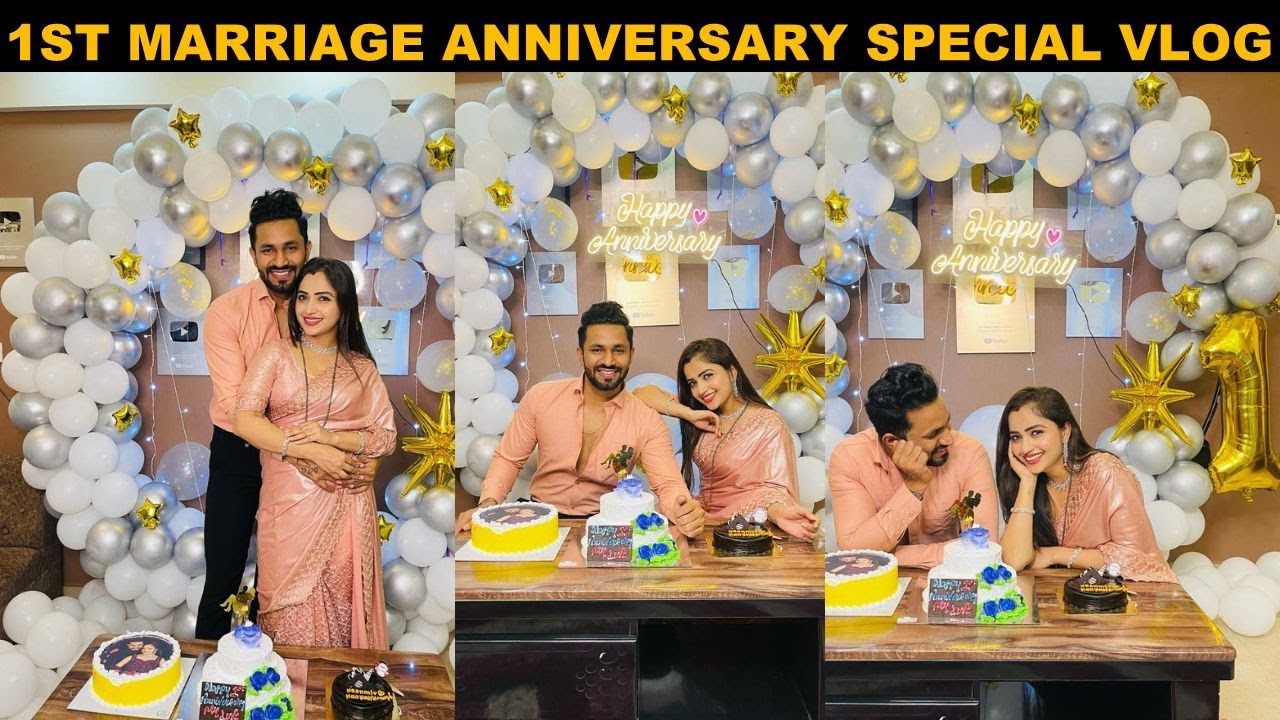 1ST MARRIAGE ANNIVERSARY SPECIAL VLOG | VJ PAWAN SINGH