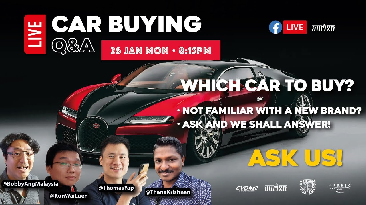 Weekly LIVE Car Buying Q&A | Evomalaysia.com (26/1/2026)