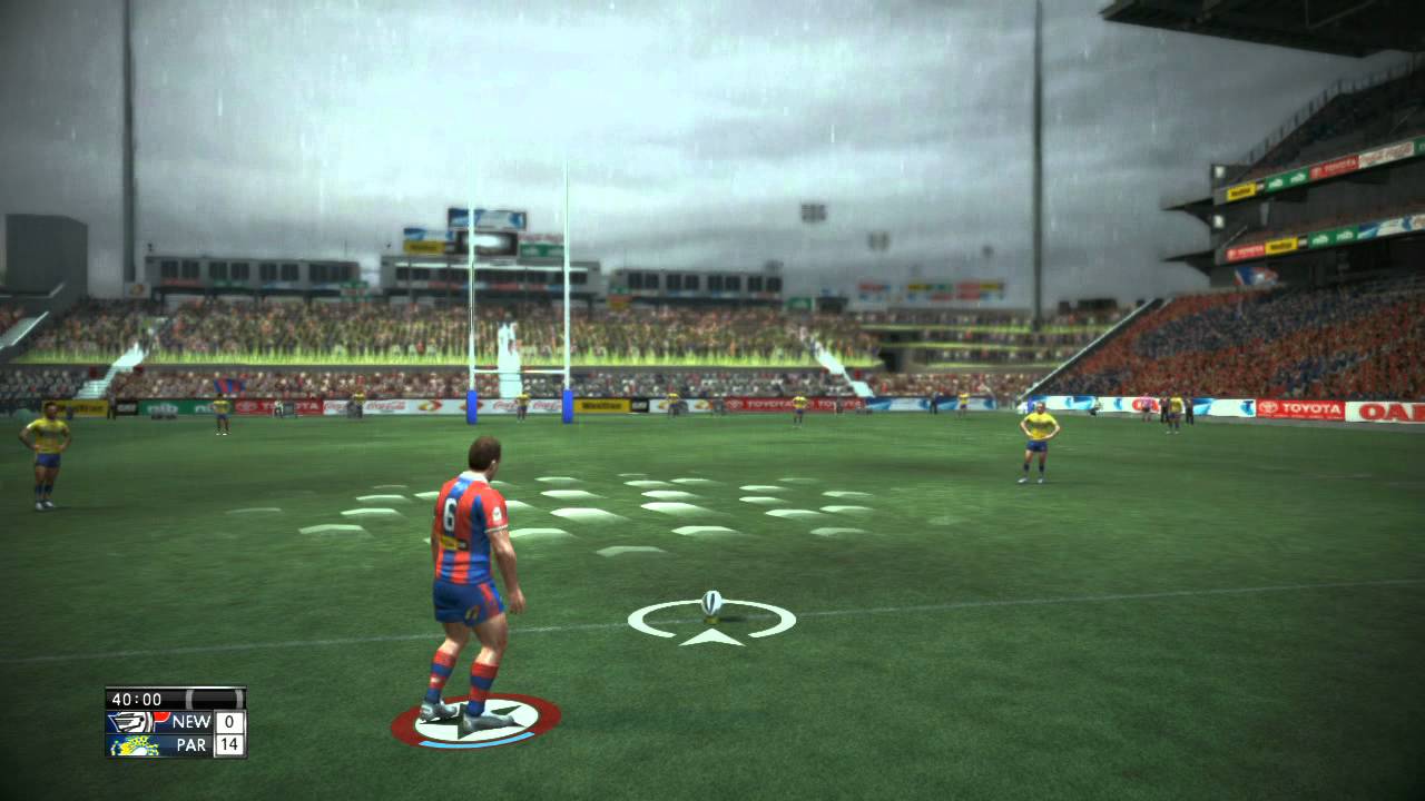 Rugby League Live 2 Gameplay on LEGEND difficulty - Knights Vs Eels -