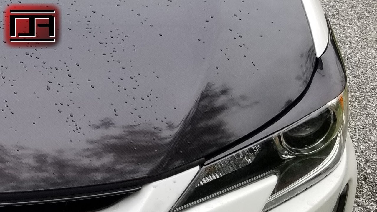 King Fiber Design (Puerto Rico) Fiberglass Eyelids Install (Scion tC2.5)