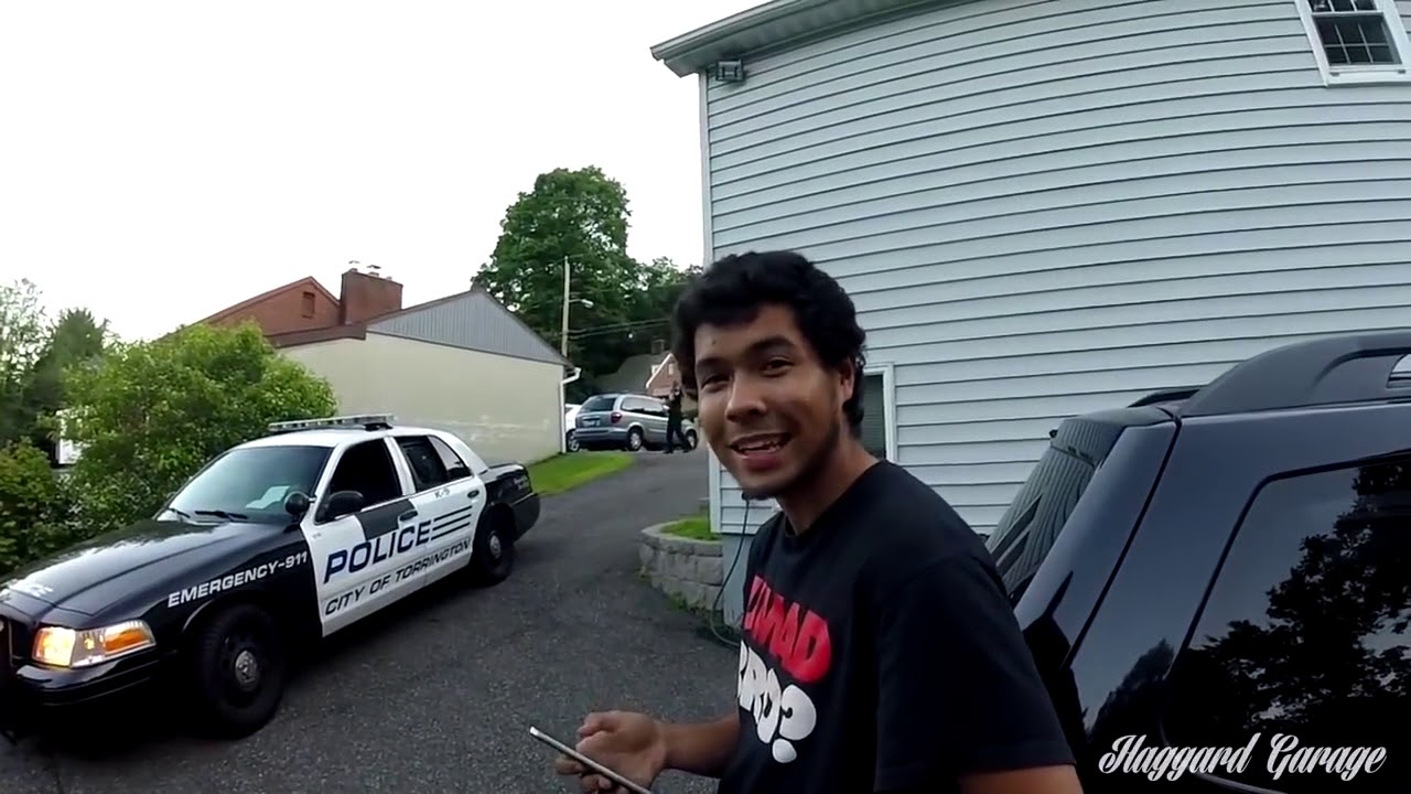 Running From The Cops In The Boosted Protege   Haggard Garage