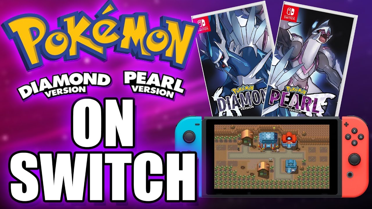 Are Pokemon DIAMOND and PEARL Remakes Coming to SWITCH 2018?