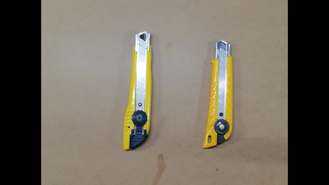 Cúter Tajima LC-501 vs cúter Olfa LC-1 | #Herramientas nº 11