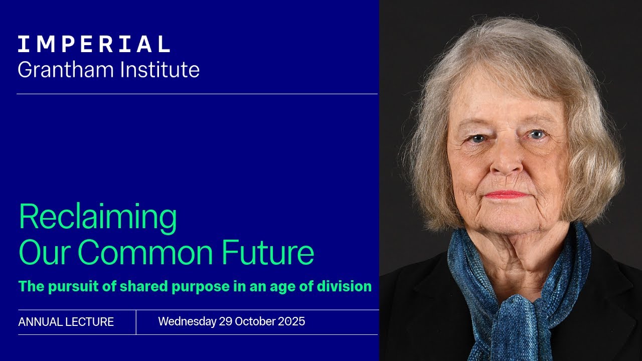 Reclaiming Our Common Future: The pursuit of shared purpose in an age of division