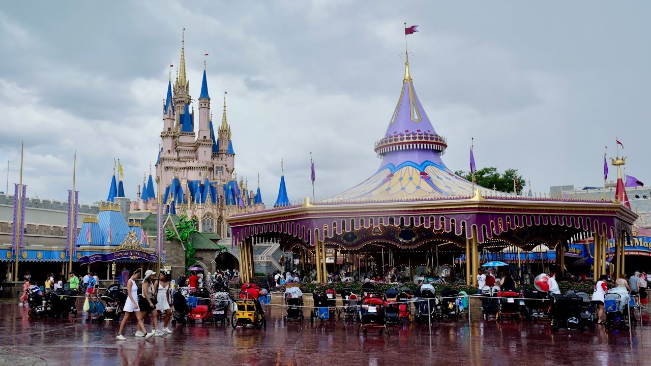 Magic Kingdom 2025 Fantasyland Summer Day Walkthrough in 4K | Walt Disney World Florida July 2025
