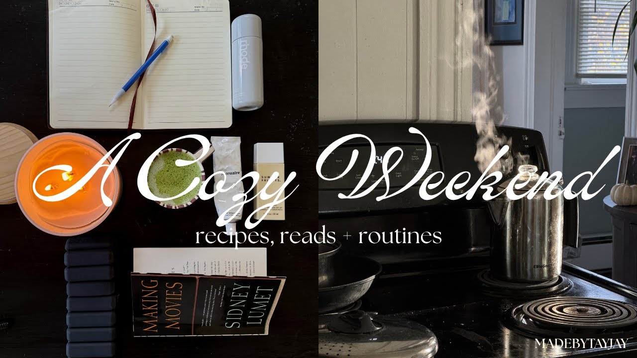 A cozy November weekend: recipes, reads and routines