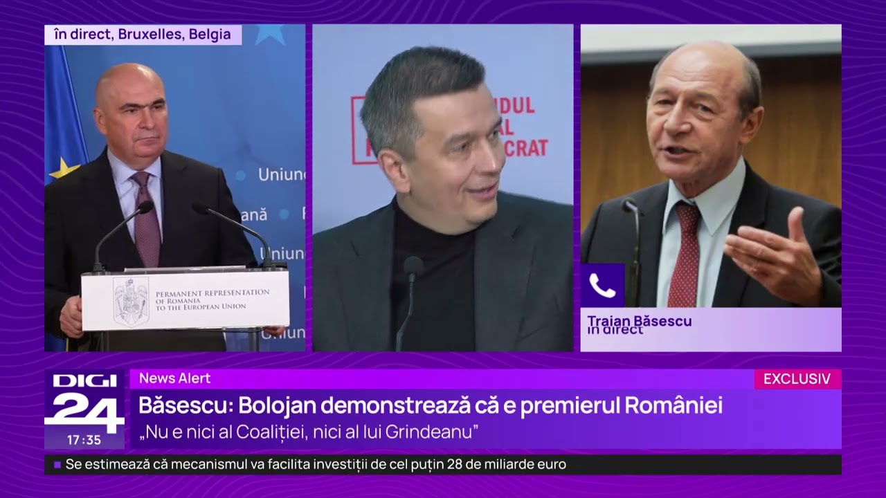 Traian Băsescu: Grindeanu pur și simplu își sabotează propriul premier