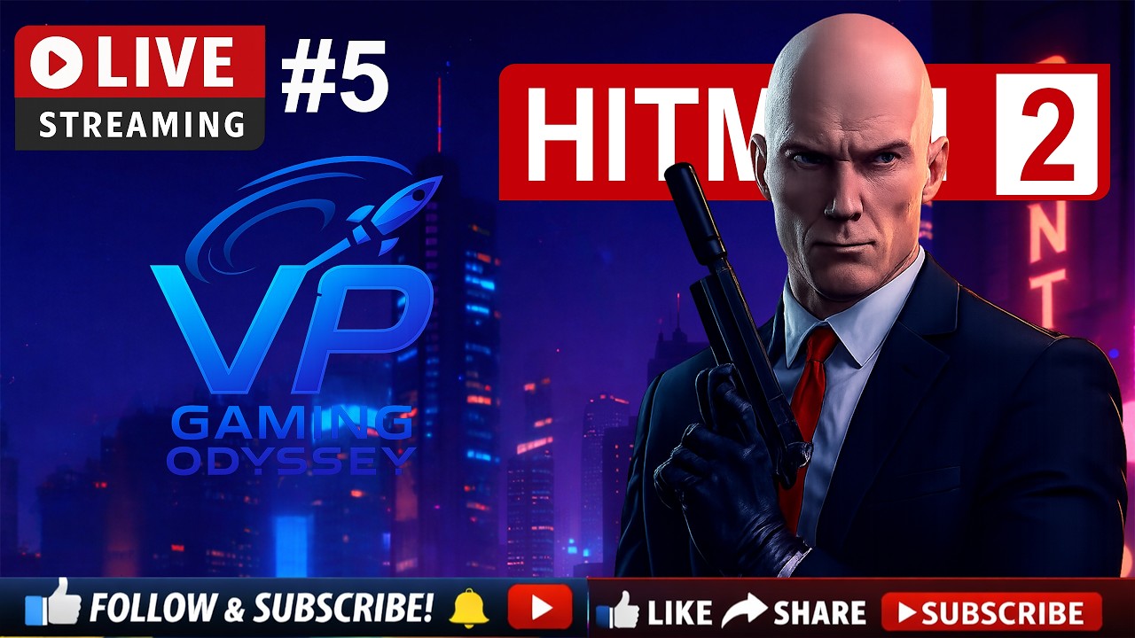 Hitman 2 Hindi LIVE 🔴 | Agent 47 Gameplay | #5 | #hitman2 #iointeractive #gamer #gaming #gamingsetup