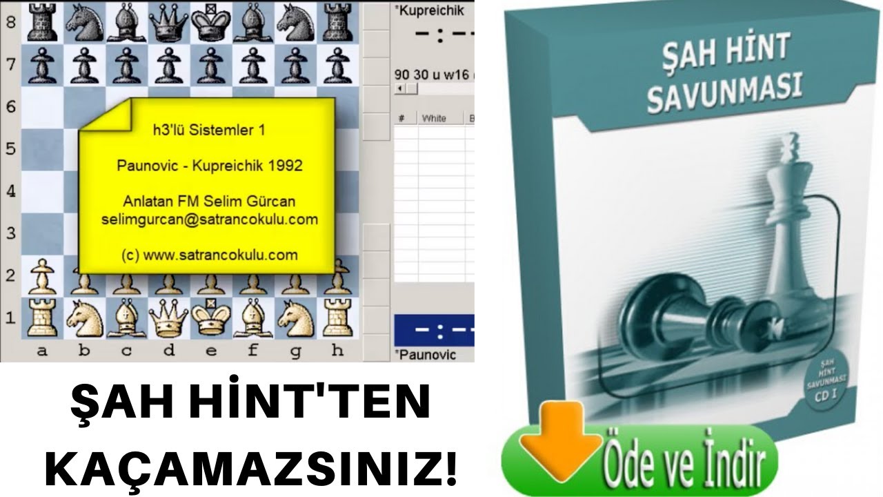 Şah Hint Savunmasından Kaçış Yok!