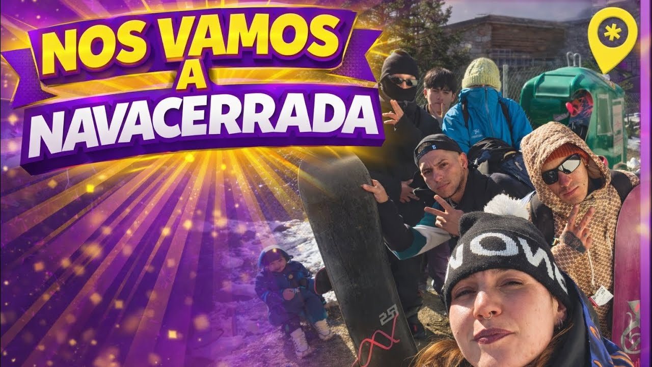 ¡Nos vamos a Navacerrada! Snowboard sessions