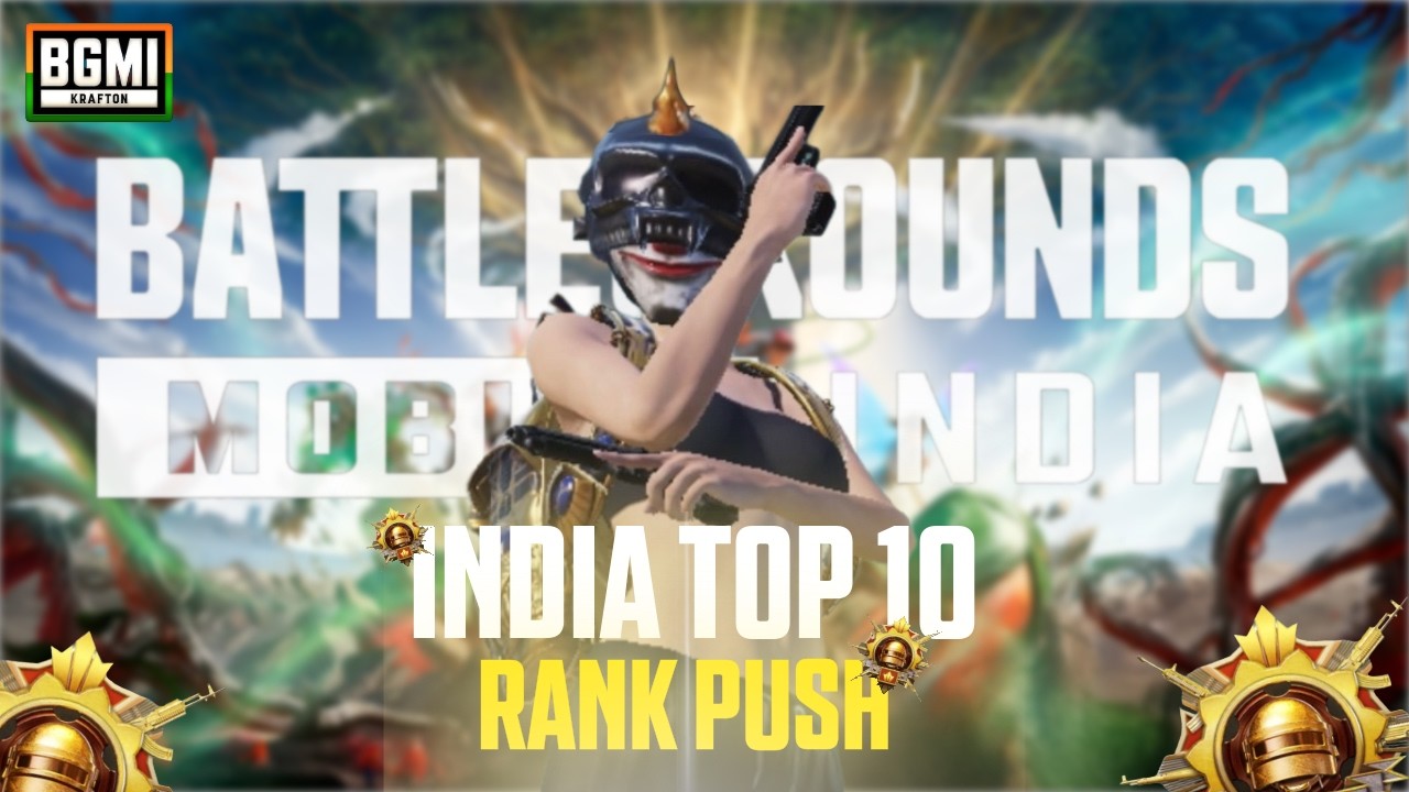 Serious Rank Push To TOP 10 | ADAM PLAYS | BGMI LIVE