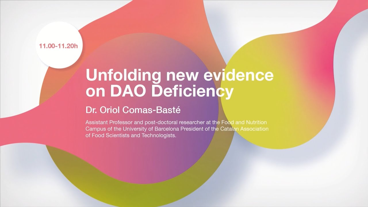 Nuevas pruebas sobre el déficit de DAO (ES) -Congreso´21