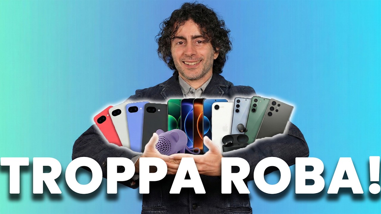 MA CHI LI VUOLE TUTTI QUESTI SMARTPHONE! (e non solo) 🍪