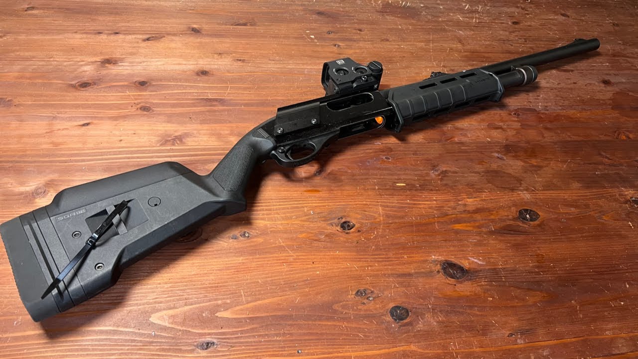 12番散弾銃レミントン 870 Express MAGPUL SGA StockMOE M-LOK Forend メンテナンス方法など/remington 870