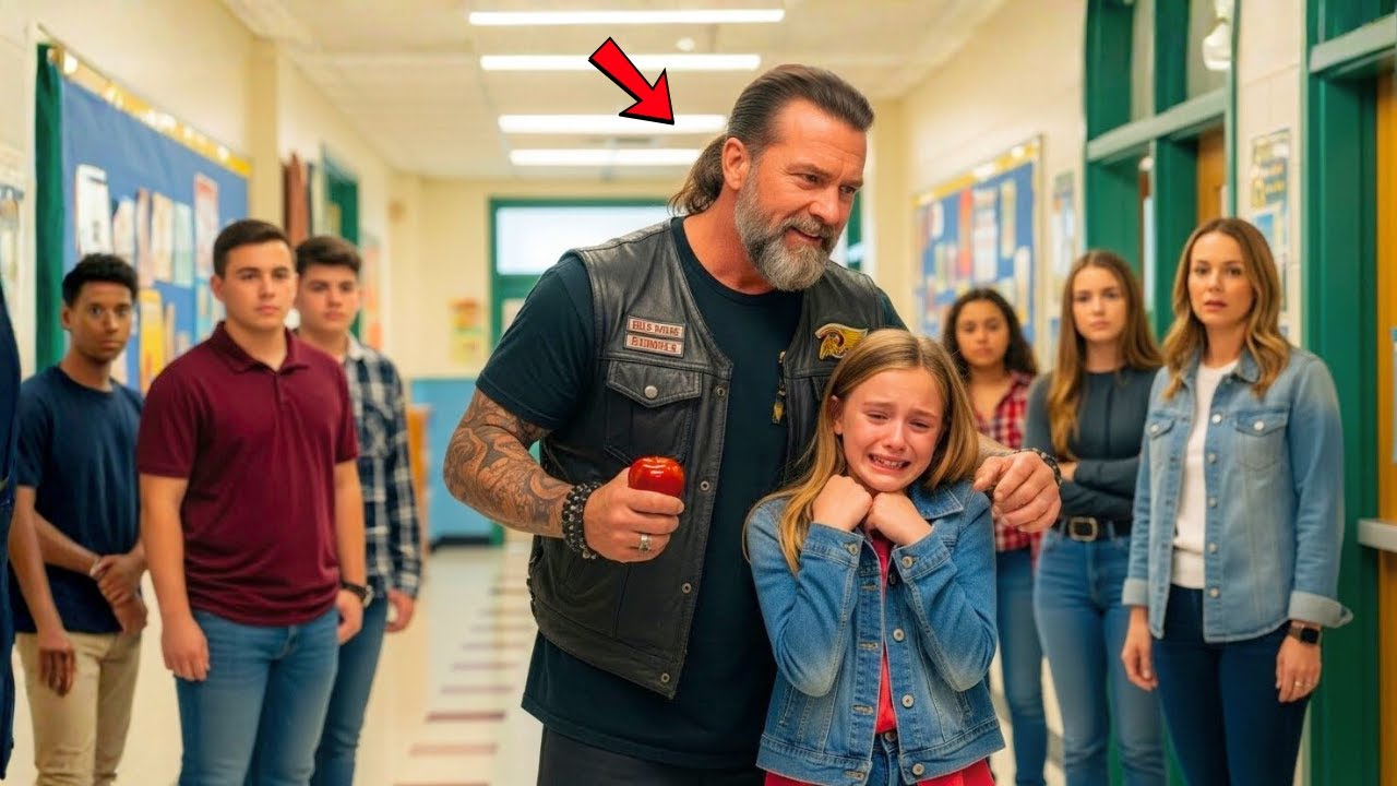 A Hells Angels Visited Her Daughter Unannounced — What He Found Made 300 Bikers Shut Down the School