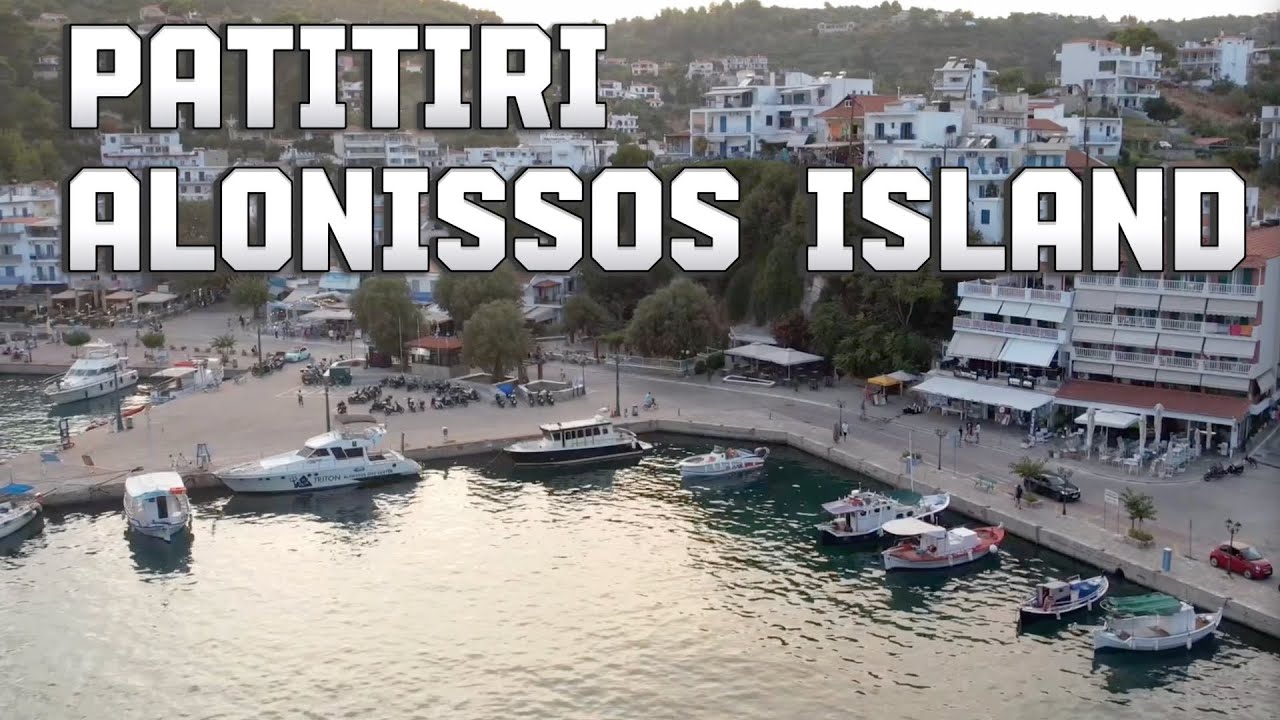 Patitiri; the capital town of the island of Alonnisos, #greekislands #travel