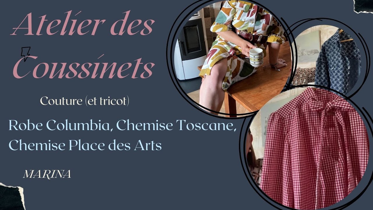 Podcast Couture Avril 2025 - Episode 1 (Atelier 8 avril : Columbia, Toscane et Place des Arts)