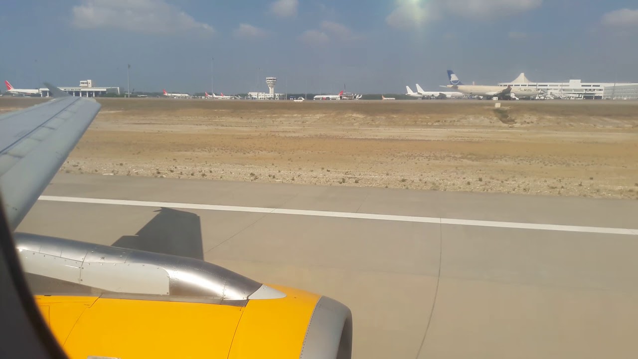 Start in Antalya mit Condor (A320)